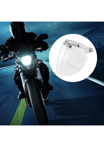 Açık Yüz Için 3 Çıtçıı Vizö Ön Cam Dayanıklı Şeffaf (Yurt Dışından) modelleri