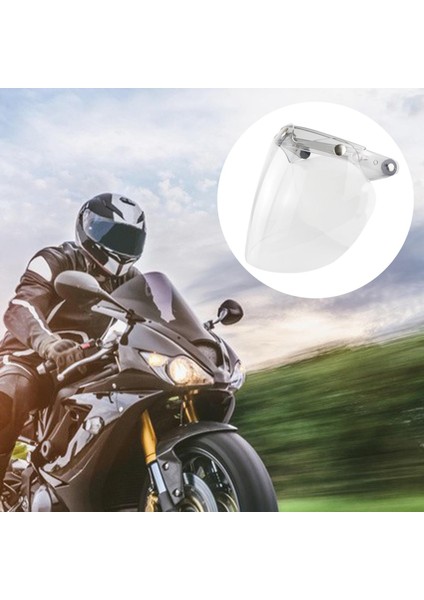 Açık Yüz Için 3 Çıtçıı Vizö Ön Cam Dayanıklı Şeffaf (Yurt Dışından) indirimleri