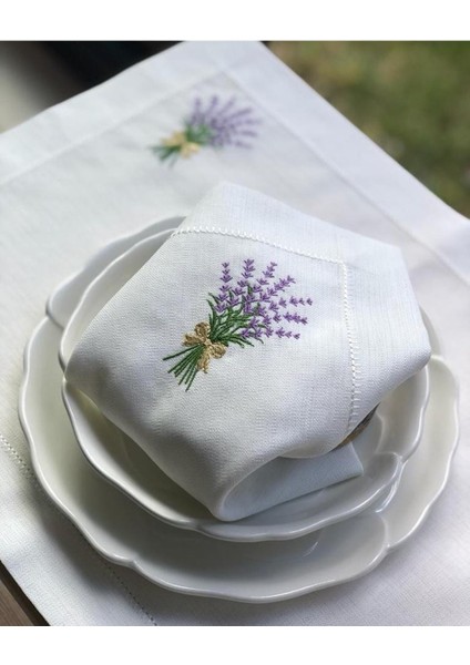 Lavanta Konseptli Amerikan Servis Takımı 8 Kişilik(16 Parça)