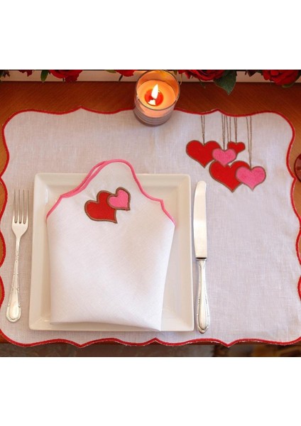 Kalp Konseptli Amerikan Servis Takımı 8 KIŞILIK(16PARÇA)