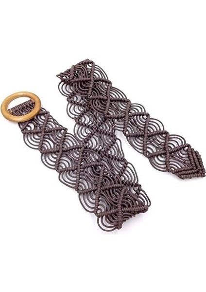 Kadın Bohem Tarzı Ip Örgü Bel Kemeri (Yurt Dışından) fiyatları