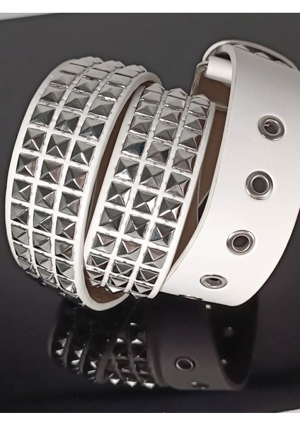 Kadınlar Için Punk Çivili Kemer Kaya Konuları Goth Damızlık Piramit Gotik Giyim (Yurt Dışından) fırsatları