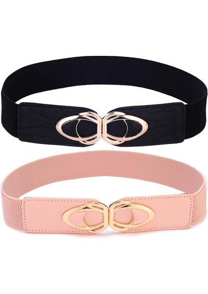 Bayan Kemerleri Elastik Streç Cinch Plus Bayanlar Için Moda Elbise Kemerleri U2026 (Yurt Dışından)