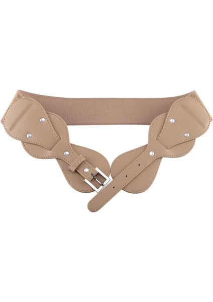 Kadın Vintage Bel Kemeri Elastik Streç Cinch Kemer Moda Elbise Kemeri Retro Korse Bant Korse Bayanlar (Yurt Dışından) fırsatları