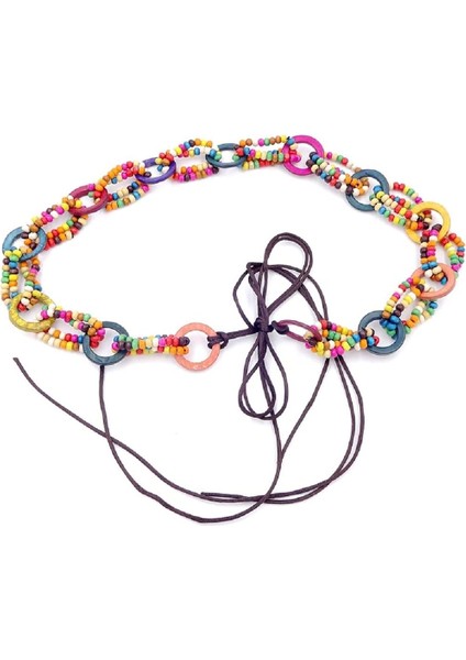 Kadın Bohem Tarzı Ip Örgü Bel Kemeri (Yurt Dışından)