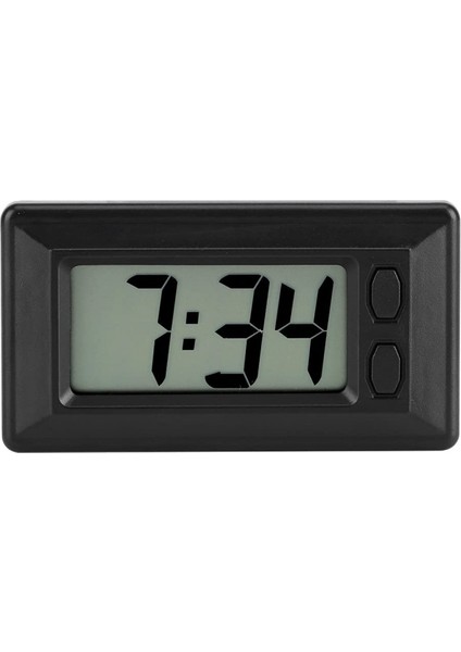 LCD Dijital Saat Tablosu Araba Panosu Masası Elektronik Saat Tarih Saat Takvim Ekranı (Yurt Dışından)