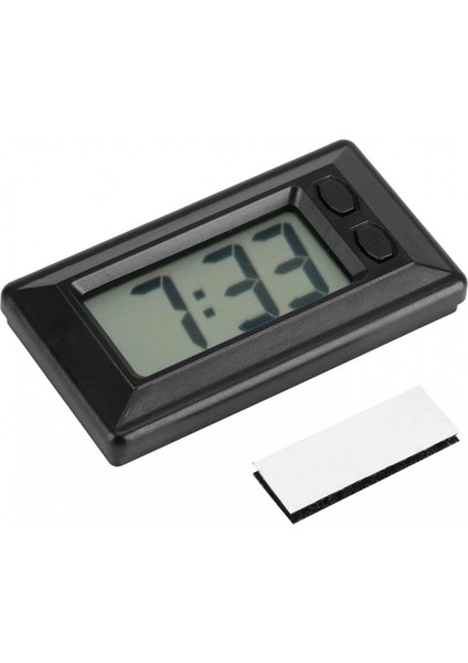 LCD Dijital Saat Tablosu Araba Panosu Masası Elektronik Saat Tarih Saat Takvim Ekranı (Yurt Dışından)
