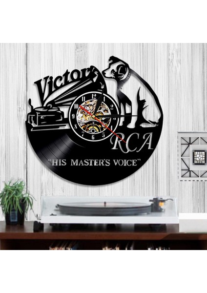 12 Inç Müzik Serisi Vinil Kayıt Duvar Saati Oturma Odası Duvar Saati LED Moda Yaratıcı Basit Modern Yatak Odası (Yurt Dışından) fırsatları