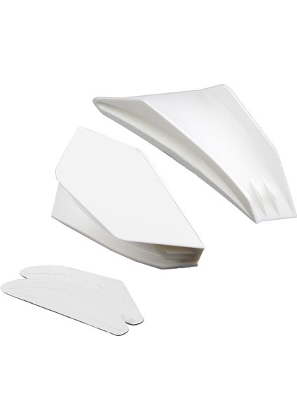 2 Evrensel Motosiklet Kanatçıkları Yan Deflektörleri Kaplama Abs Aksesuarı (Yurt Dışından) indirimleri