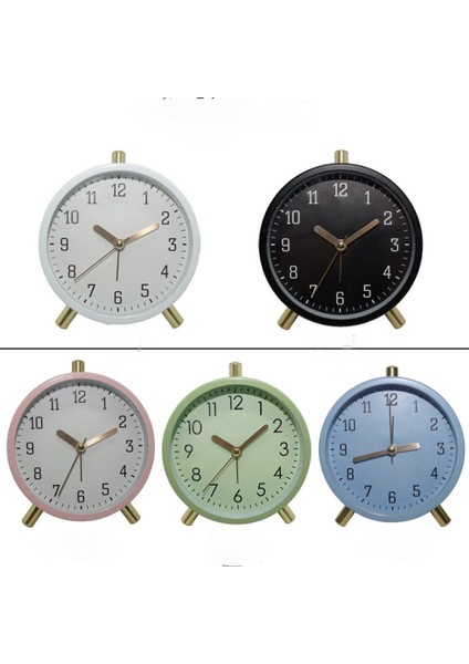 4,5 Inç Elektronik Saat, Gece Işıklı, Sessiz, Çocuklar, Öğrenciler ve Yetişkinler Için Basit Küçük Çalar Saat, Ev Ofis Kuvars Saati (Beyaz) (Yurt Dışından) fiyatları