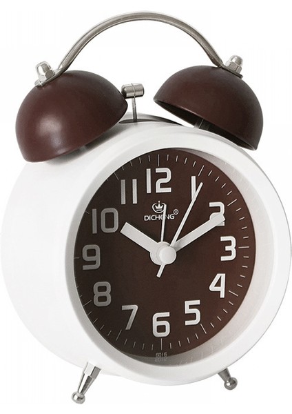 5 Inç Iskandinav Tarzı Saat Basit Çan Küçük Çalar Saat Öğrenme Çocuklar Için Başucu Saat Gece Lambası (Yurt Dışından)