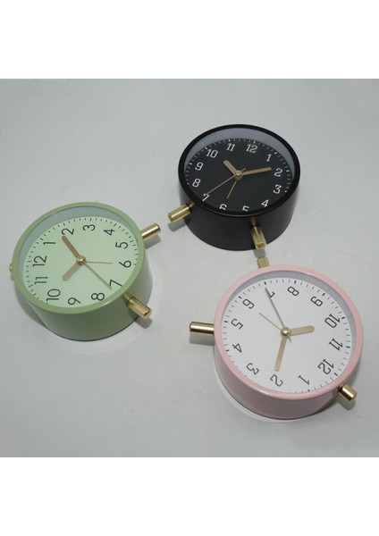 4,5 Inç Elektronik Saat, Gece Işıklı, Sessiz, Çocuklar, Öğrenciler ve Yetişkinler Için Basit Küçük Çalar Saat, Ev Ofis Kuvars Saati (Pembe) (Yurt Dışından) fiyatları