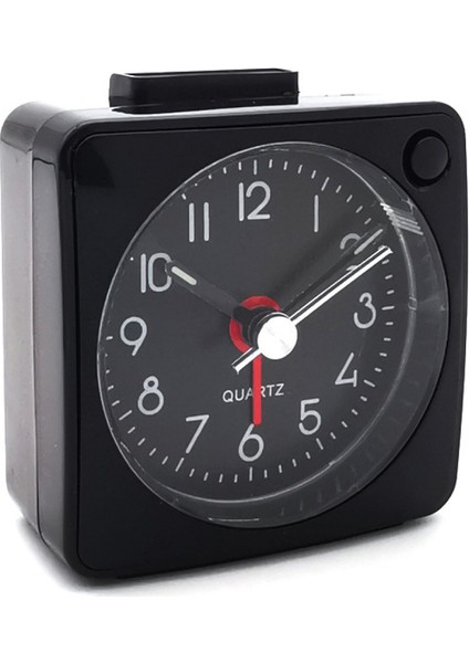 Mini Çalar Saat, Sessiz Tarama, Tıklama Yok, Otomatik Arka Işık ve Erteleme Işlevi, Seyahat Kullanımı (Siyah/siyah Kadran/siyah Beyaz Ibreler) (Yurt Dışından) fırsatları