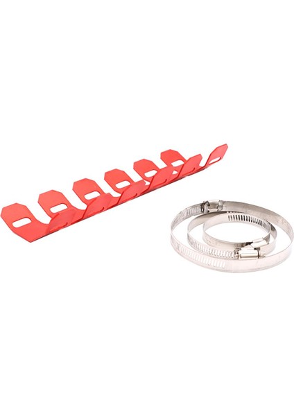 Motosiklet Kırmızı Için 25CM Egzoz Güvenlik Isı (Yurt Dışından) fiyatları