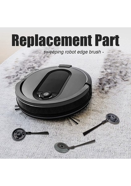 Techecook'tan Shark Ion Robot Için 16 Paket RVSBK950 Yan Fırçalar - Shark Robot R85 RV850 Elektrikli Süpürgelerle Uyumlu (Yurt Dışından)