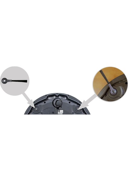 Shark Ion Robot Için 6 Adet Yan Fırça Iq R101AE (RV1001AE), Iq R101 (Yurt Dışından)