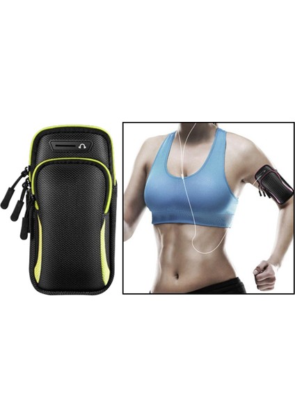Açıkşu Cep Telefonu Bilek Kol Torbası Kılıf Kılıfı Torbası Yeşil (Yurt Dışından) modelleri