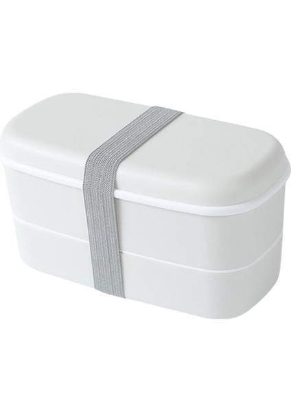 Öğleği Kutusu Çift Katmanlı Çok Fonksiyonlu Çubuklu Bento Box (Yurt Dışından)