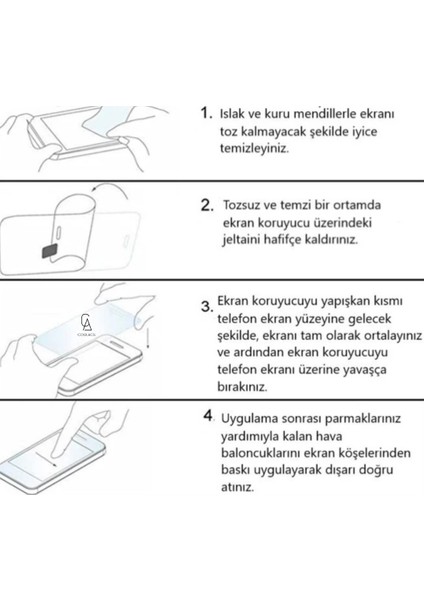 Samsung Galaxy A54 5g Uyumlu Kılıf Esnek Silikon Telefon Kılıfı ve Temperli Cam Ekran Koruyucu