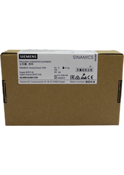 6SL3055-0AA00-2TA0 Sınamıcs / Sımotıon Termınal Board TB30 For Control Unıt Ürt.garantili