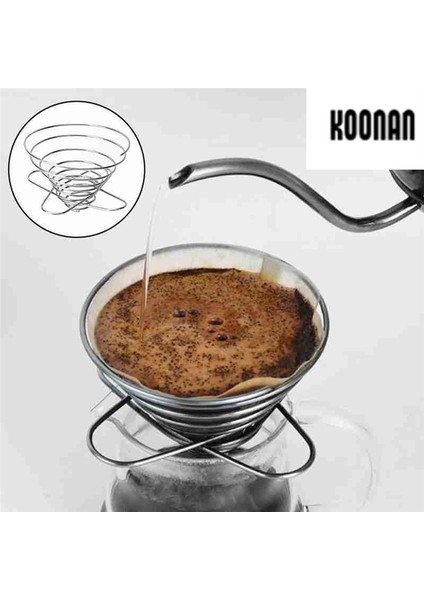 Koonan Espresso Kahve Filtresi Net Katlanabilir Kahve Filtresi S (Yurt Dışından) fırsatları
