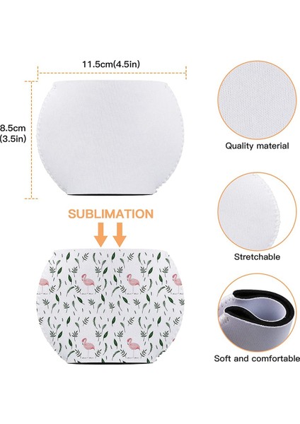 Adet Süblimasyon Boşlukları Şarap Bardağı Kol Neopren Şarap Bardağı (Yurt Dışından)