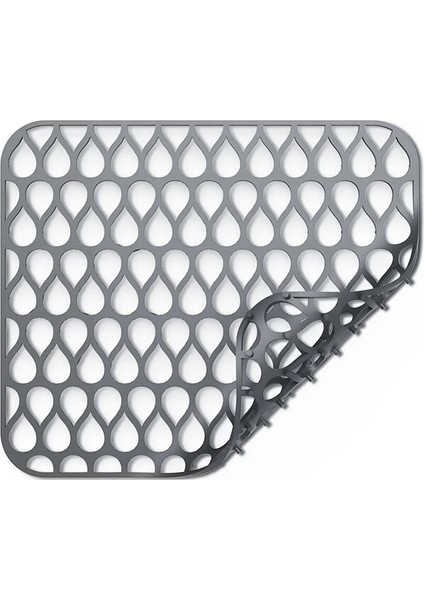 Mutfak Için Silikon Lavabo Koruyucuları, Kaymaz Lavabo Mat Izgarası 1 Adet (Yurt Dışından)