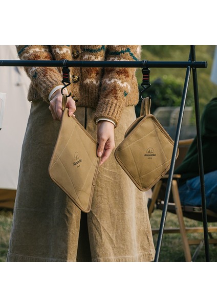 Naturehike Kanvas Isı Yalıtım Yastığı Kamp Ekipmanları Pot Pedi (Yurt Dışından)