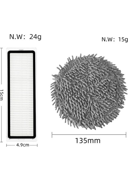 Xiaomi Mijia Yıkama Ücretsiz Pro Zemin Paspas Su Yıkama Bezi Için 6pcs (Yurt Dışından) modelleri