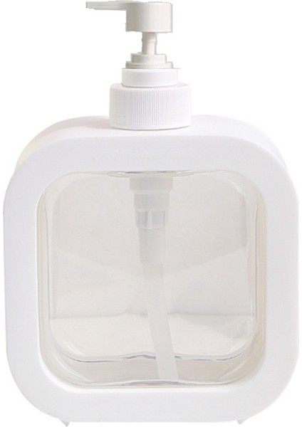 Beyaz Sabunluk Şişesi El Şişesi Kozmetik Losyon Şişesi 500ML (Yurt Dışından)
