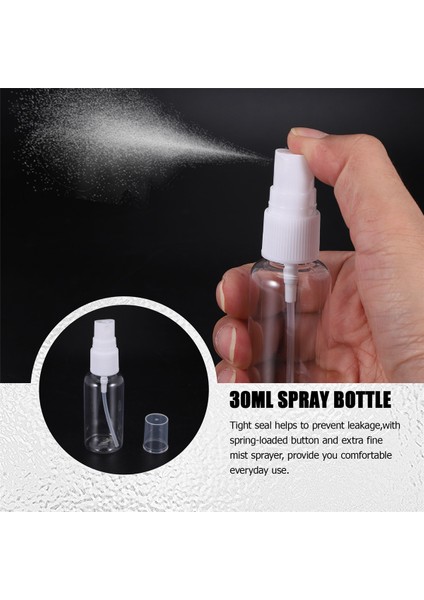 36 Adet 30ML/1OZ Mini Ince Mist Sprey Şişeleri Doldurulabilir Şişeler (Yurt Dışından)