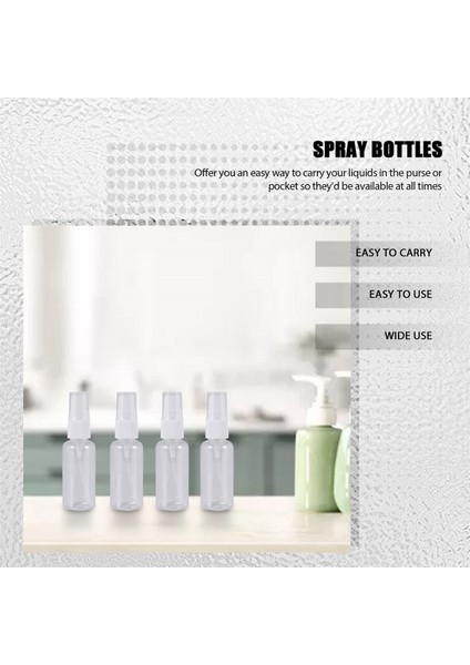 36 Adet 30ML/1OZ Mini Ince Mist Sprey Şişeleri Doldurulabilir Şişeler (Yurt Dışından)