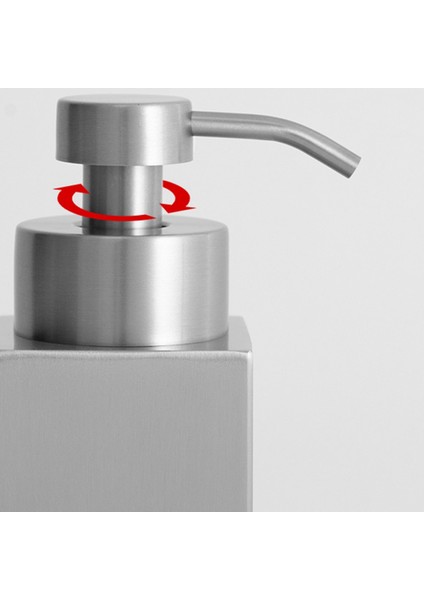 304 Paslanmaz Çelik Sabunluk Duş Jeli Dispenser Şişesi Gümüş (Yurt Dışından) indirimleri