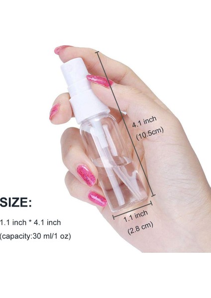 30ML Mist Sprey Şişesi Boş Sprey Şişesi Küçük Seyahat Pompa Şişesi (Yurt Dışından) fırsatları