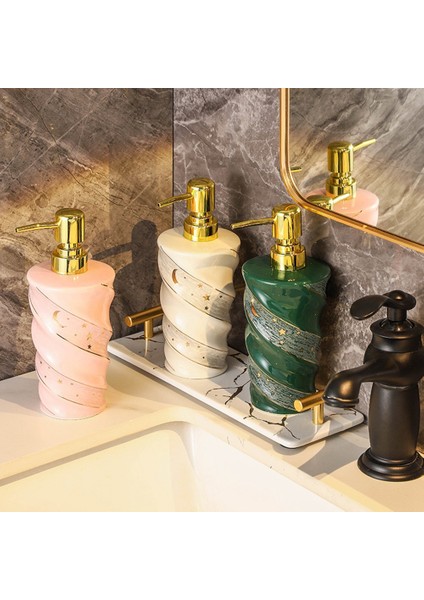 Seramik Sabunluk Banyo Sıvı Depolama Şişesi Beyaz (Yurt Dışından) indirimleri
