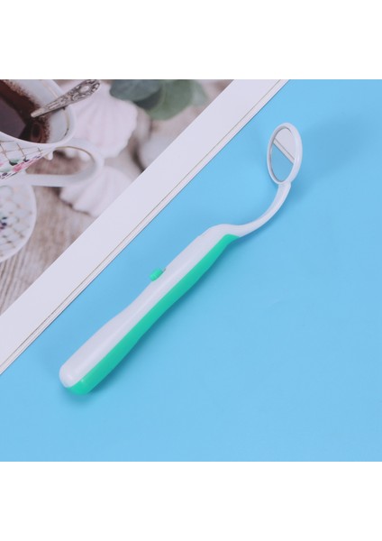1 Adet LED Işık Diş Ağız Diş Aynası Diş Bakım Aracı Yeşil (Yurt Dışından)