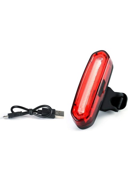 LED Bisiklet Kuyruk Işığı, USB Şarj Edilebilir Bisiklet Arka Işığı, Ipx6 (Yurt Dışından)