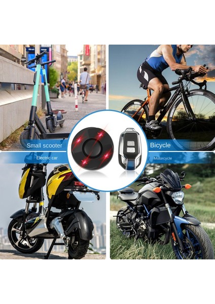 Bisiklet Alarmı Arka Lambası USB Şarjı Tek Uzaktan Kumandalı Bisiklet Işığı Freni (Yurt Dışından) indirimleri