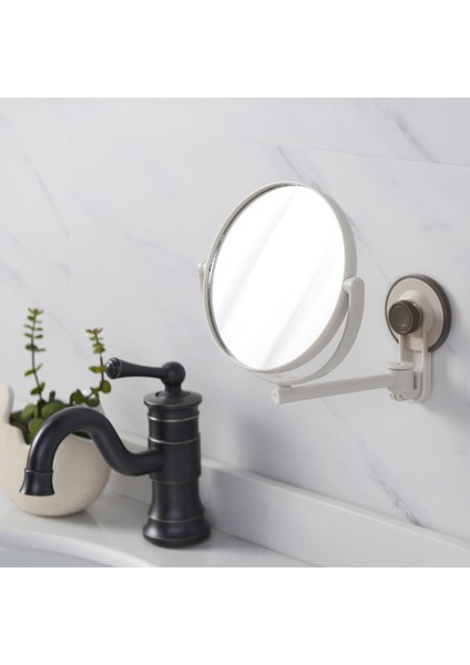 Banyo Aynası Kozmetik Ayna 1x/3x Büyütme Vantuz (Yurt Dışından) fiyatları