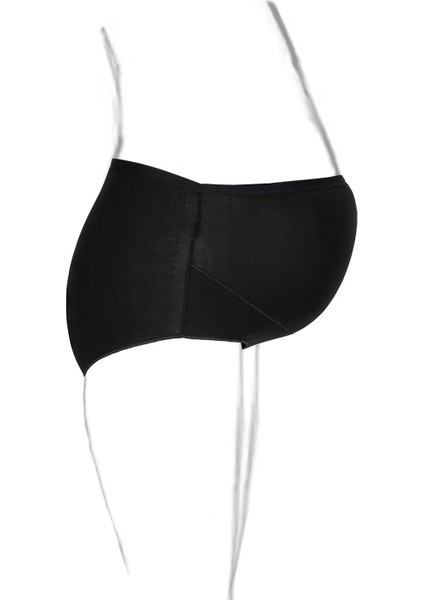 3'lü Kadın Siyah Modal Geniş Rahat Kilot Hamile Külodu modelleri