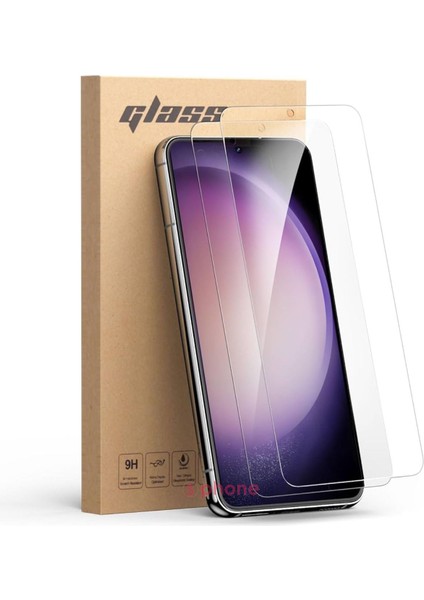 Samsung Galaxy S23 Fe Nano Micro Esnek Şeffaf Ekran Cam Koruyucu Temperli Clear Screen Protector