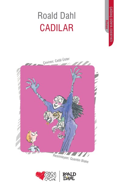 Can Yayınları Dev şeftali - Cadılar (Roald Dahl) - 2 Kitap