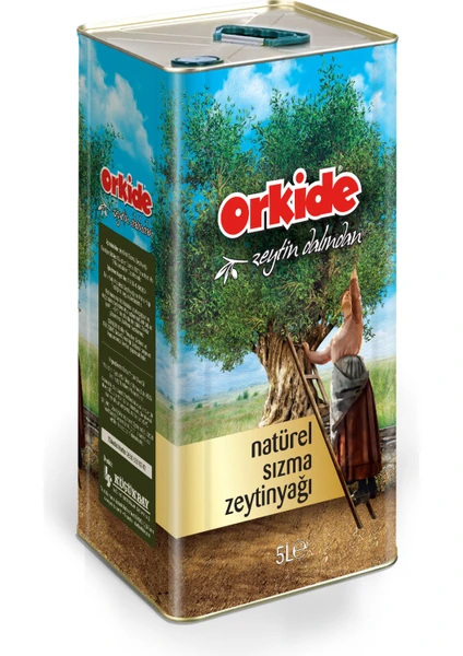 Naturel Sızma Teneke Zeytinyağı 5 lt