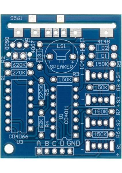 16 Müzik Ses Kutusu Box-16 Kurulu 16 Tonlu Elektronik Modül Dıy Kiti Parçaları Bileşenleri Lehimleme Uygulama Öğrenme Kitleri Arduino Için (Yurt Dışından)