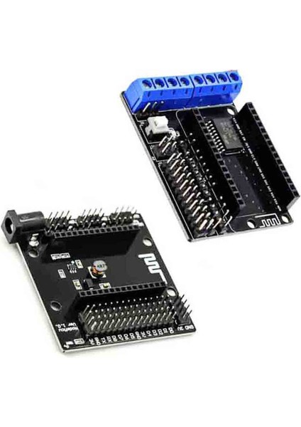 Nodemcu Motor Kalkanı Kurulu L293D/NODEMCU Düğüm Mcu Tabanı ESP8266 Test Dıy Breadboard Temelleri Test Cihazı Nodemcu V3 V2 Için Uygun (Yurt Dışından)