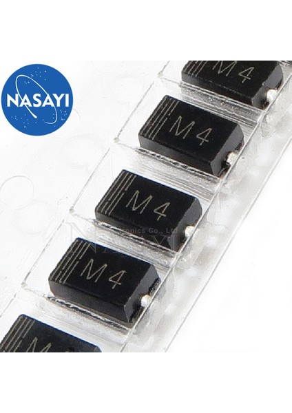 10 Adet 1N4004 IN4004 Serigrafi M4 Yama Doğrultucu Schottky Diyot DO-214AC (Yurt Dışından)