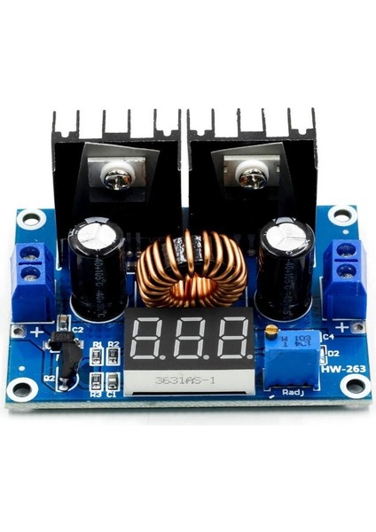 Dc 4-38V 8A Voltaj Regülatörü Modülü Dijital Pwm Ayarlanabilir Dc-Dc Adım Aşağı Voltaj Regülatörü XL4016E1 XH-M404 (Yurt Dışından)