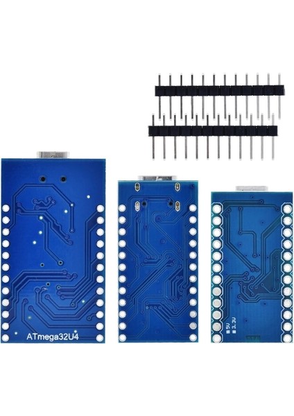Pro Mikro ATMEGA32U4 5 V 16 Mhz Orijinal Çip Arduino Pro Mini Için ATMEGA328 Değiştirin 2 Satır Pin Başlığı ile Leonardo Uno R3 (Yurt Dışından)