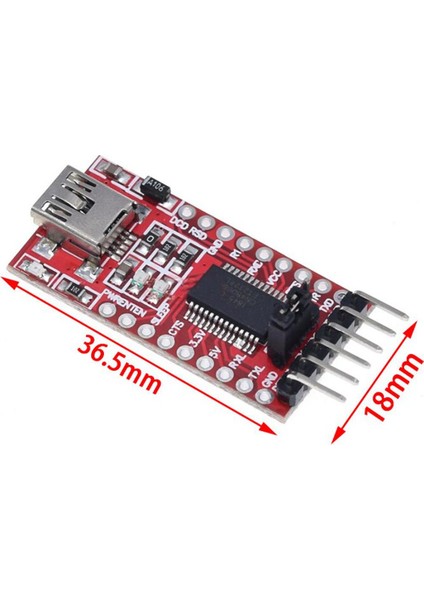 Yüksek Kaliteli FT232RL Ftdı USB 3.3 V 5.5 V Ttl Seri Adaptör Modülü Arduino Için FT232 Pro Mini USB Ttl 232 (Yurt Dışından)