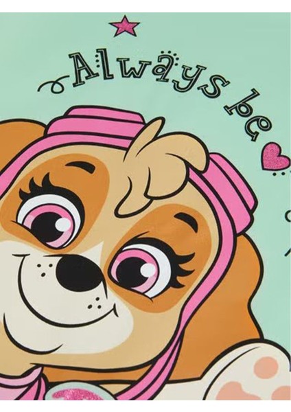 Paw Patrol Brave Kız Çocuk Tshirt